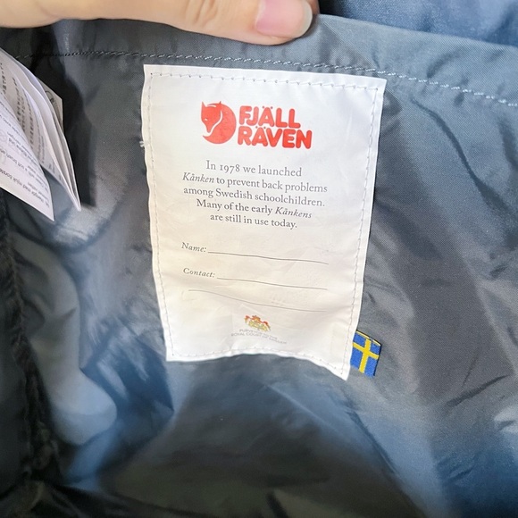 FJALLRAVEN • Classic Kanken Backpack grey canvas pockets utility adjustable